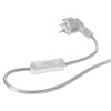 Бильярдный светильник Престиж 6 плафонов (зеленый, серебристая штанга)