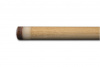 Бильярдный кий для русского бильярда Эфа 16 запилов мастера Медведева двухсоставной (черный граб, граб)