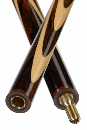 Кий для русского бильярда Vantex Классика (макасар), двухсоставной