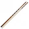 Бильярдный кий для русского бильярда Герди двухсоставной (граб, черный граб, бокоте)